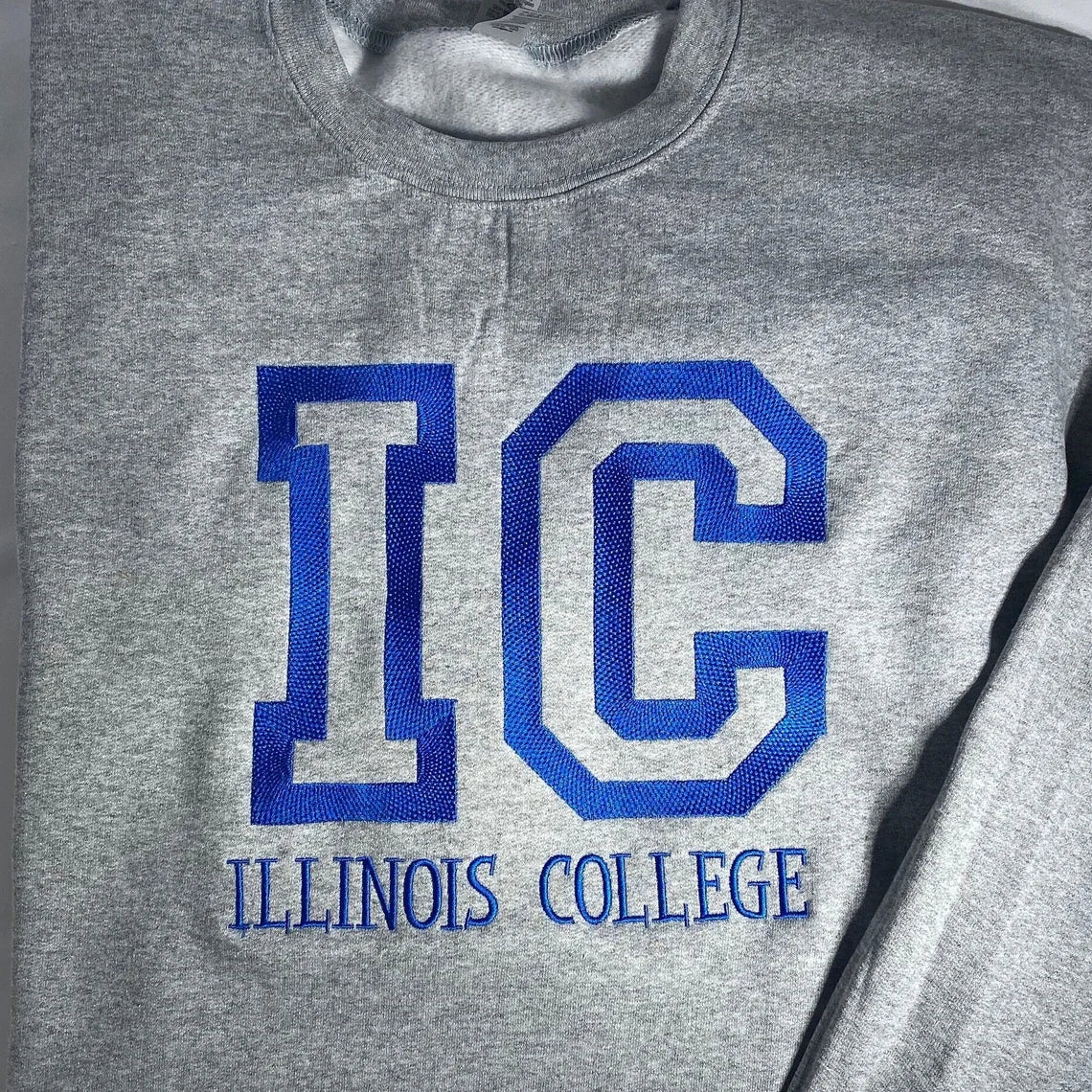 Custom College Embroidered Sweatshirt, Crewneck University Sweatshirt