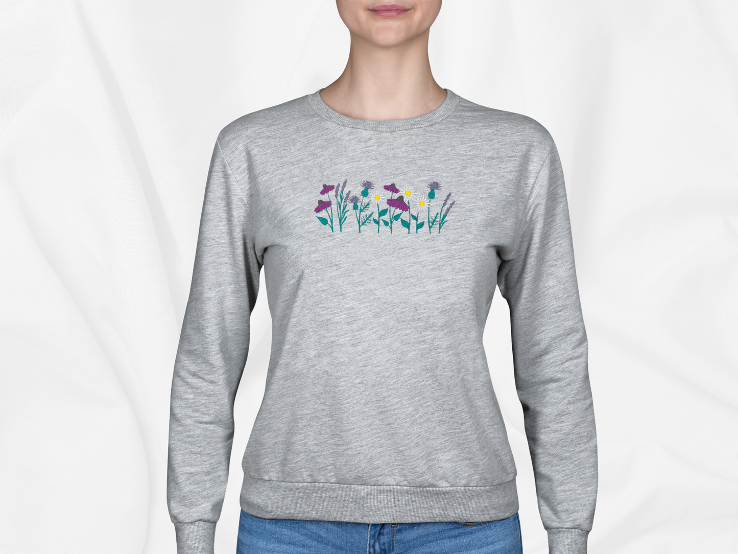 Wildflower Embroidered Sweatshirt
