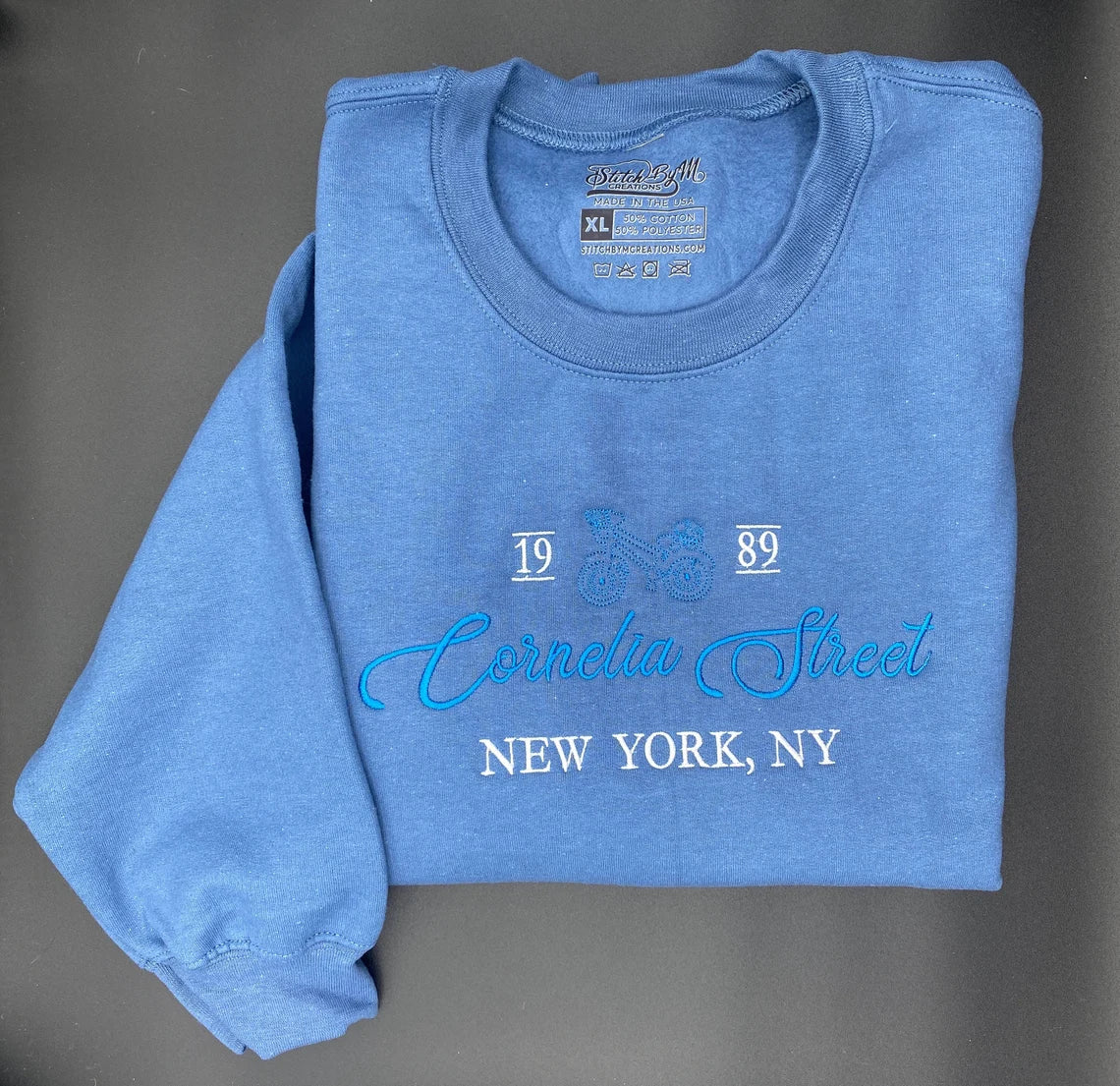 Cornelia Street Custom Embroidered Sweatshirt