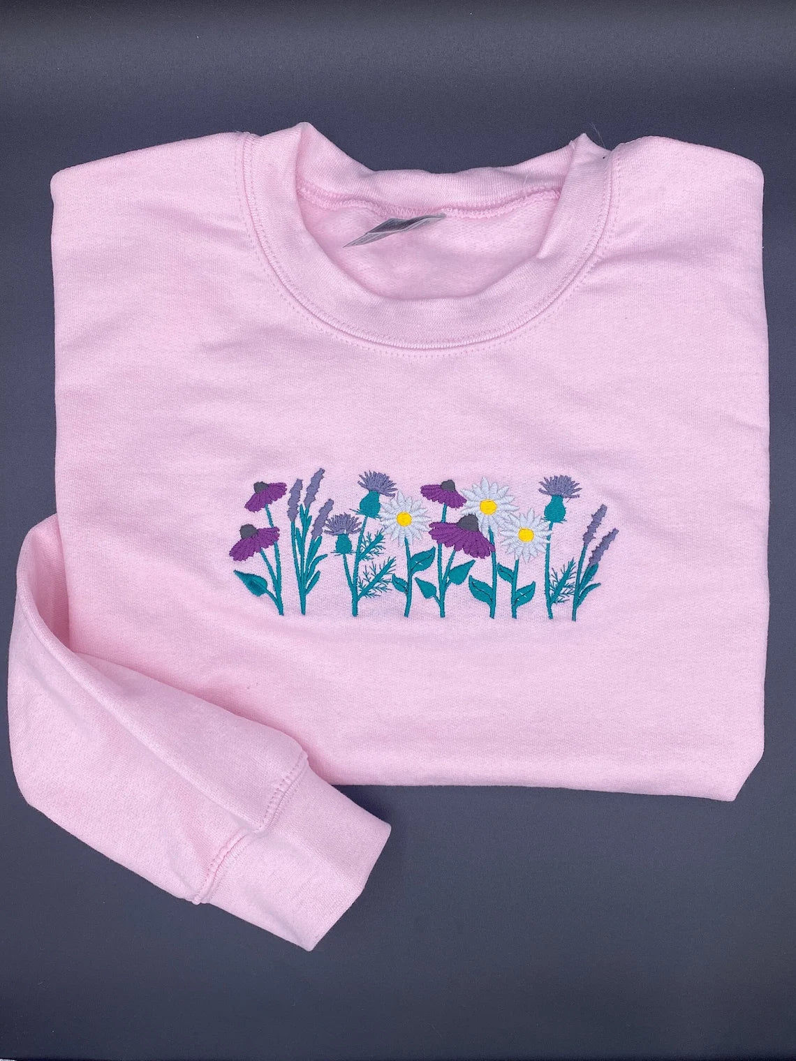 Wildflower Embroidered Sweatshirt