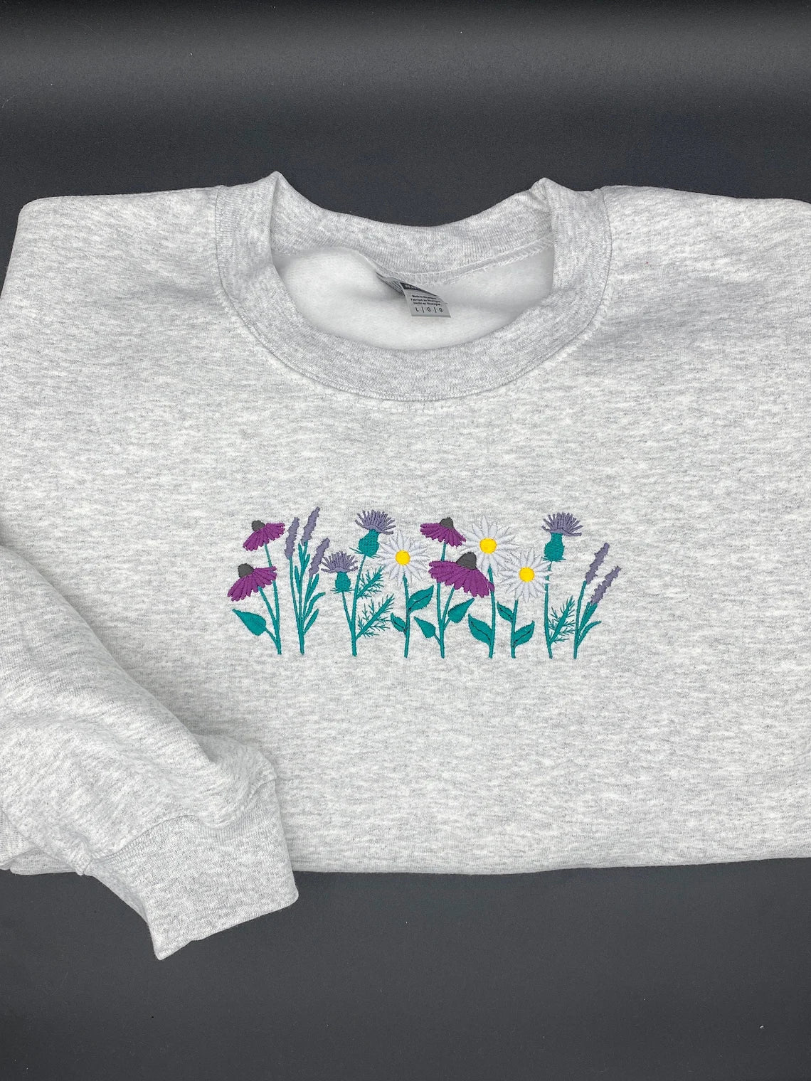 Wildflower Embroidered Sweatshirt