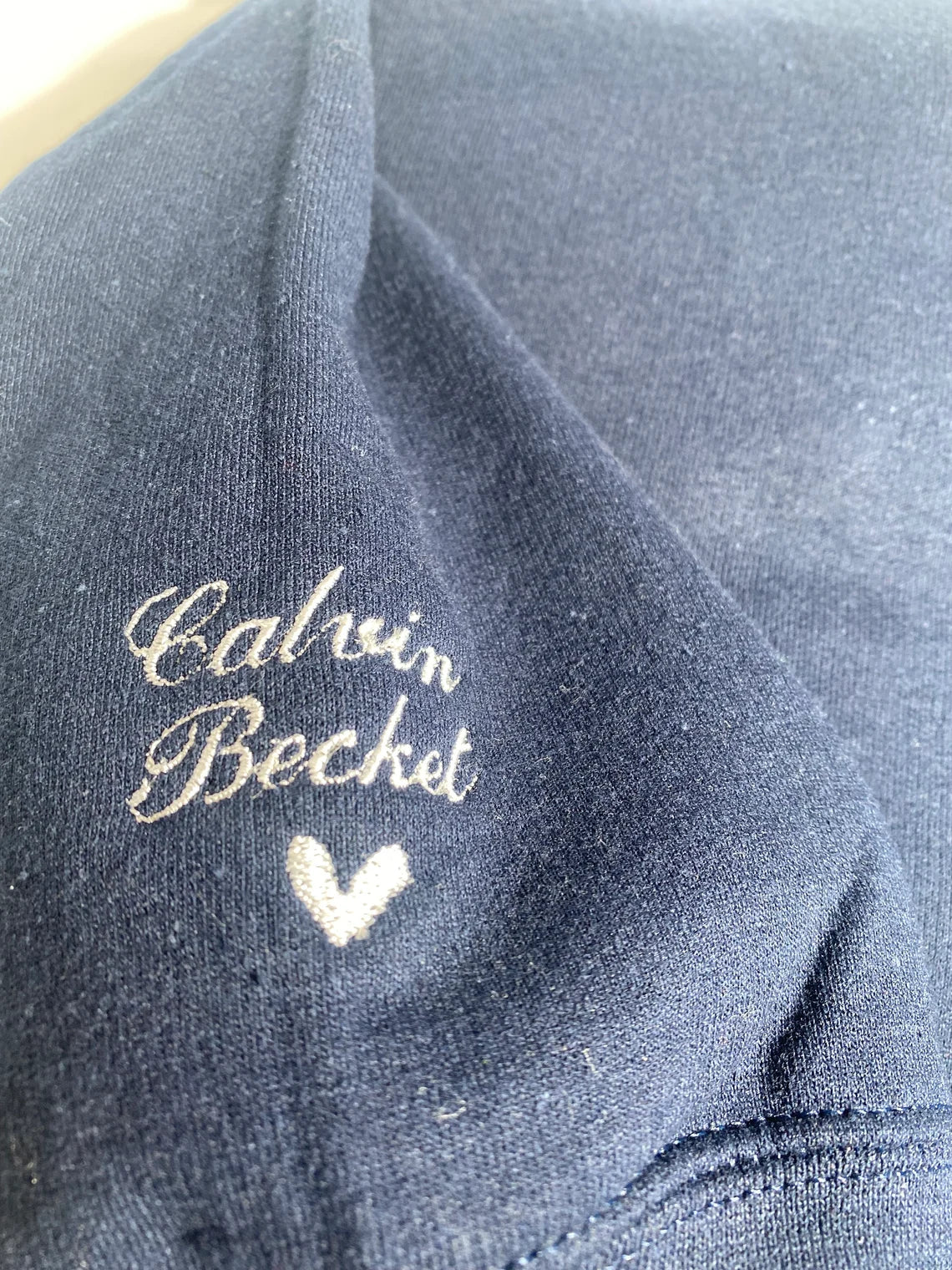 Mama Heart Embroidered Sweatshirt with Sleeve Embroidery